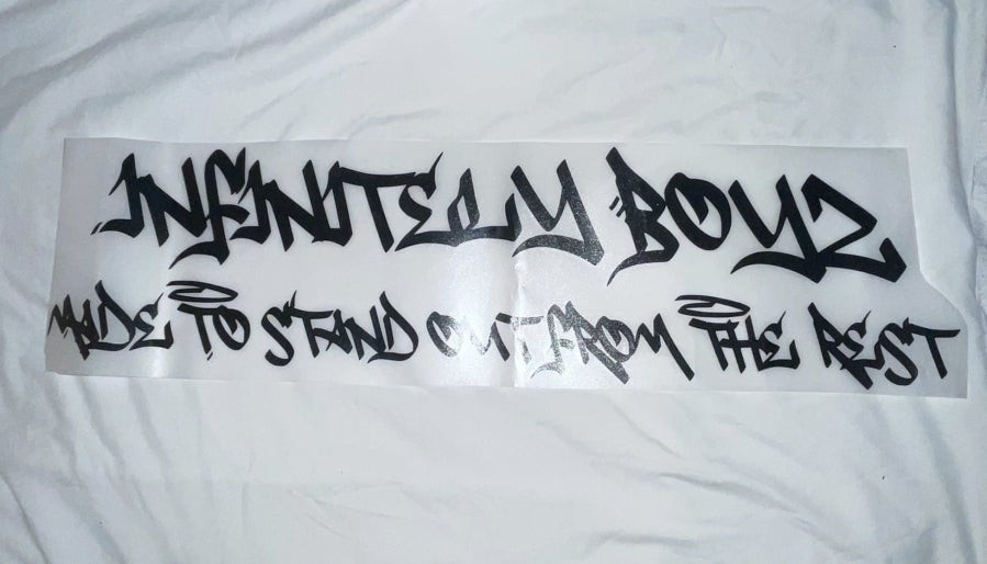 New Generation InfinitelyBoyz Car Club Banners