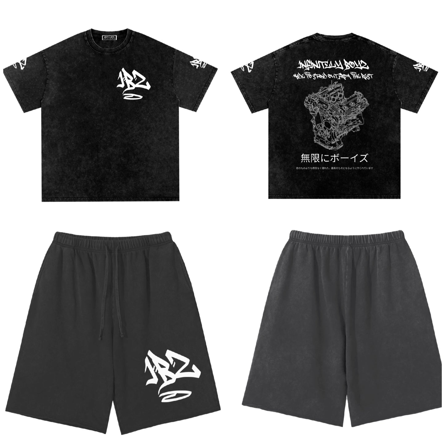 InfinitelyBoyz T-shirts and Shorts Bundle