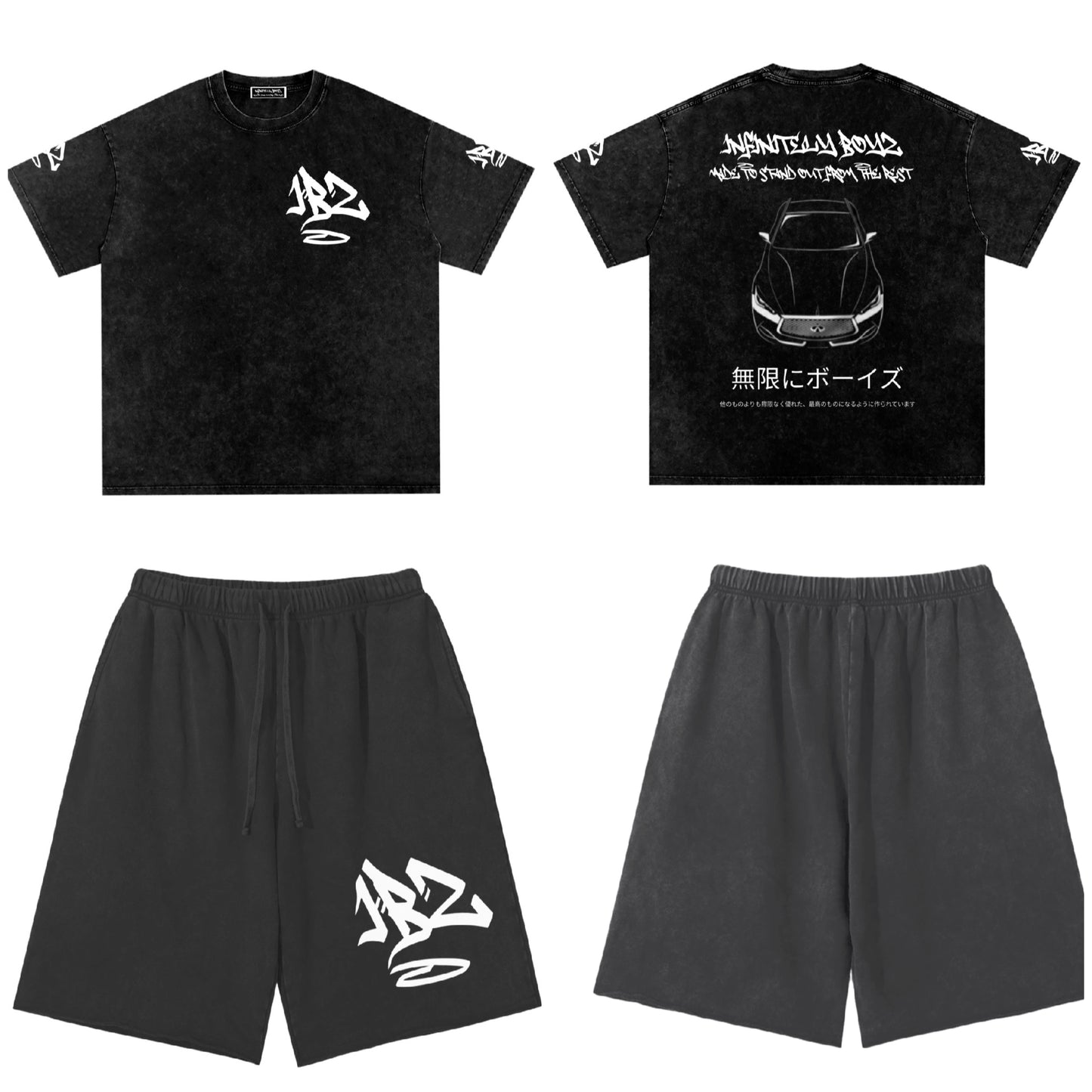 InfinitelyBoyz T-shirts and Shorts Bundle